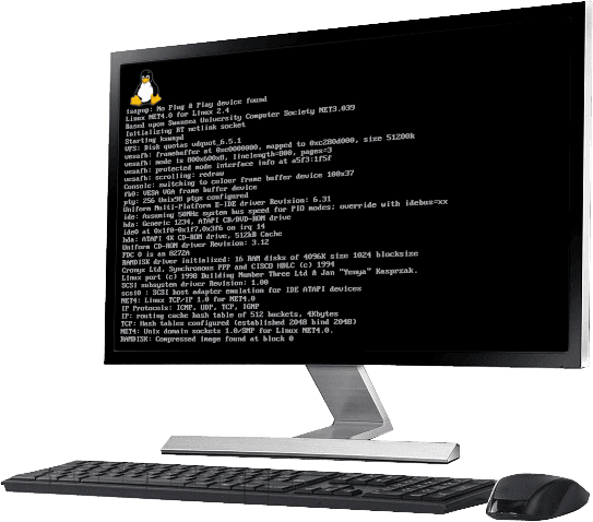 Screenshot of a Linux PC