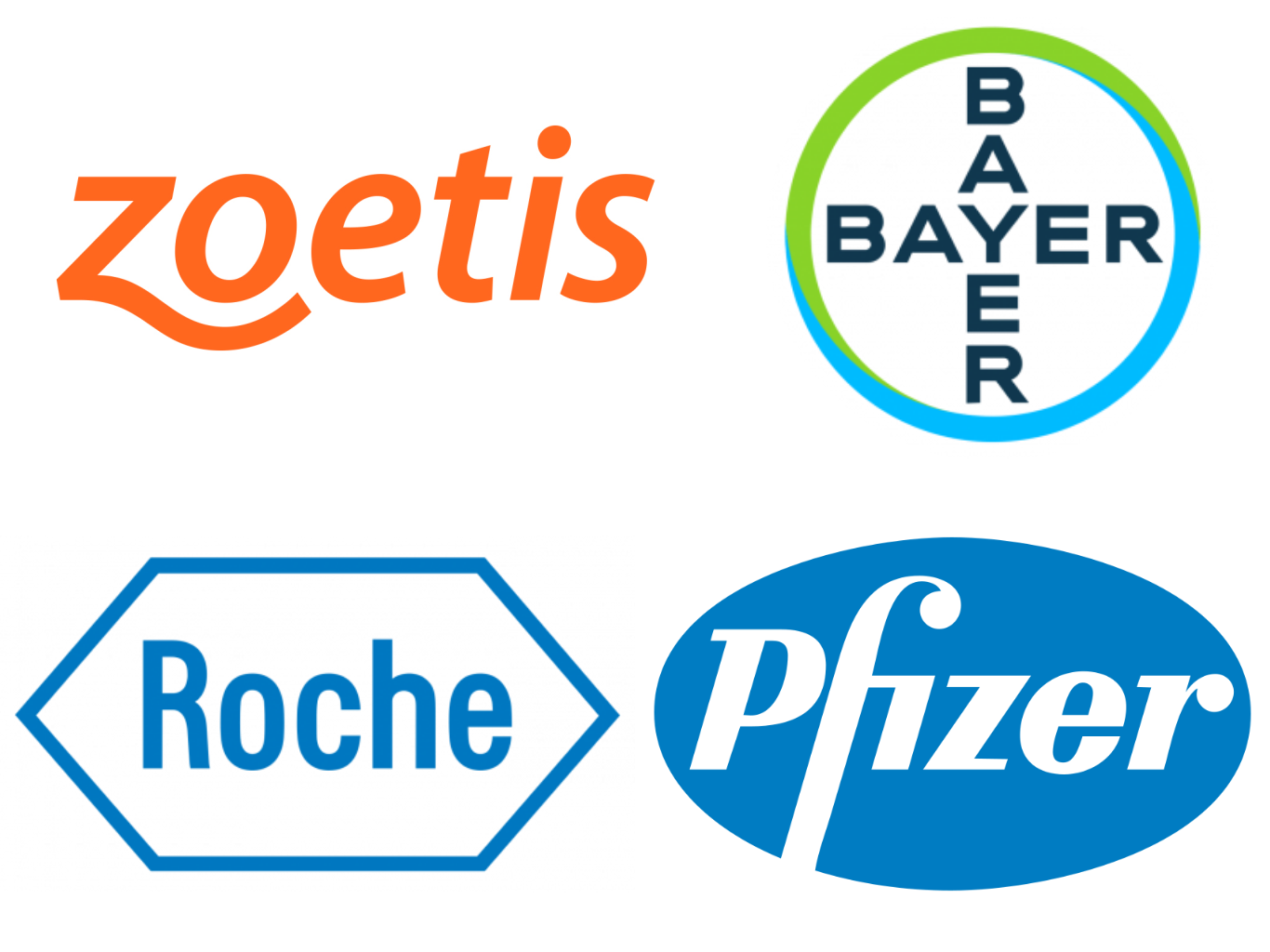 Logos of the mentioned companies